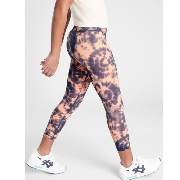 Athleta Girl Printed Chit Chat Capri *Tie Dye - Picture 2 of 14